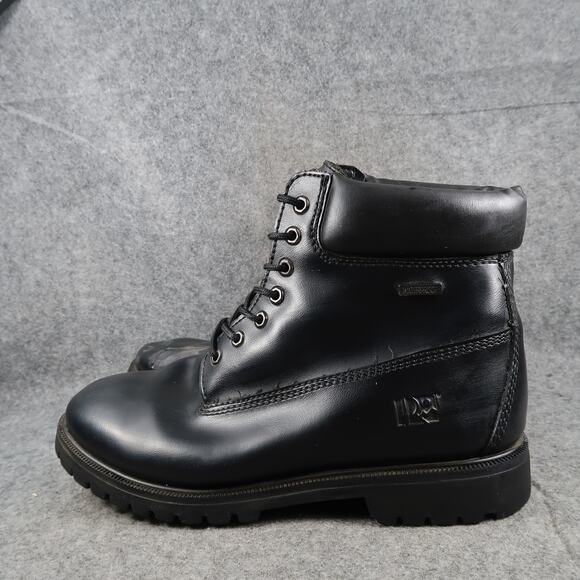 Rugged Outback Shoes Mens 13 Boots Lace Up Work Combat Black Biker Waterproof